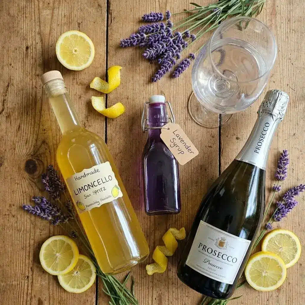 ingredientes-para-lavender-limoncello-spritz
