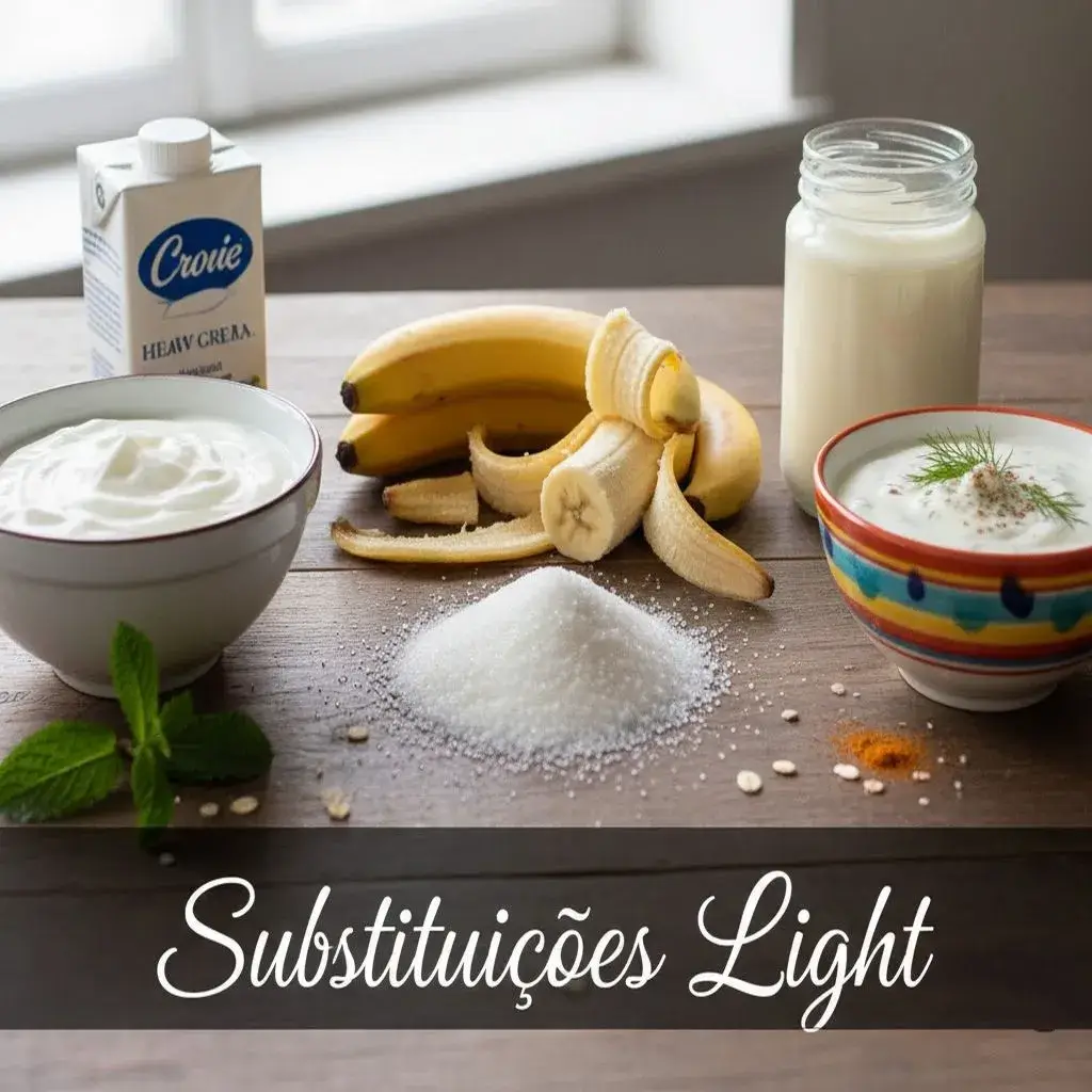 Substituições inteligentes para receitas light