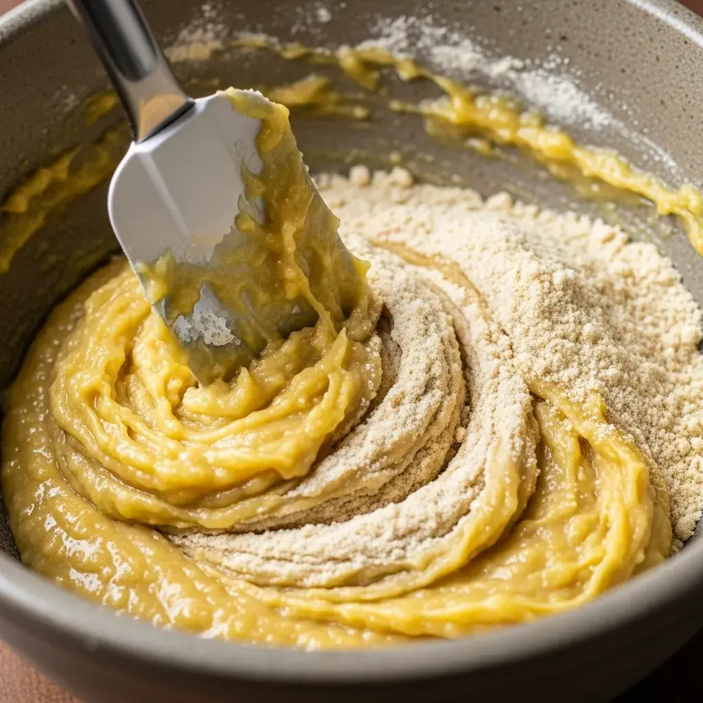 misturando-massa-pao-banana-farinha-amendoas