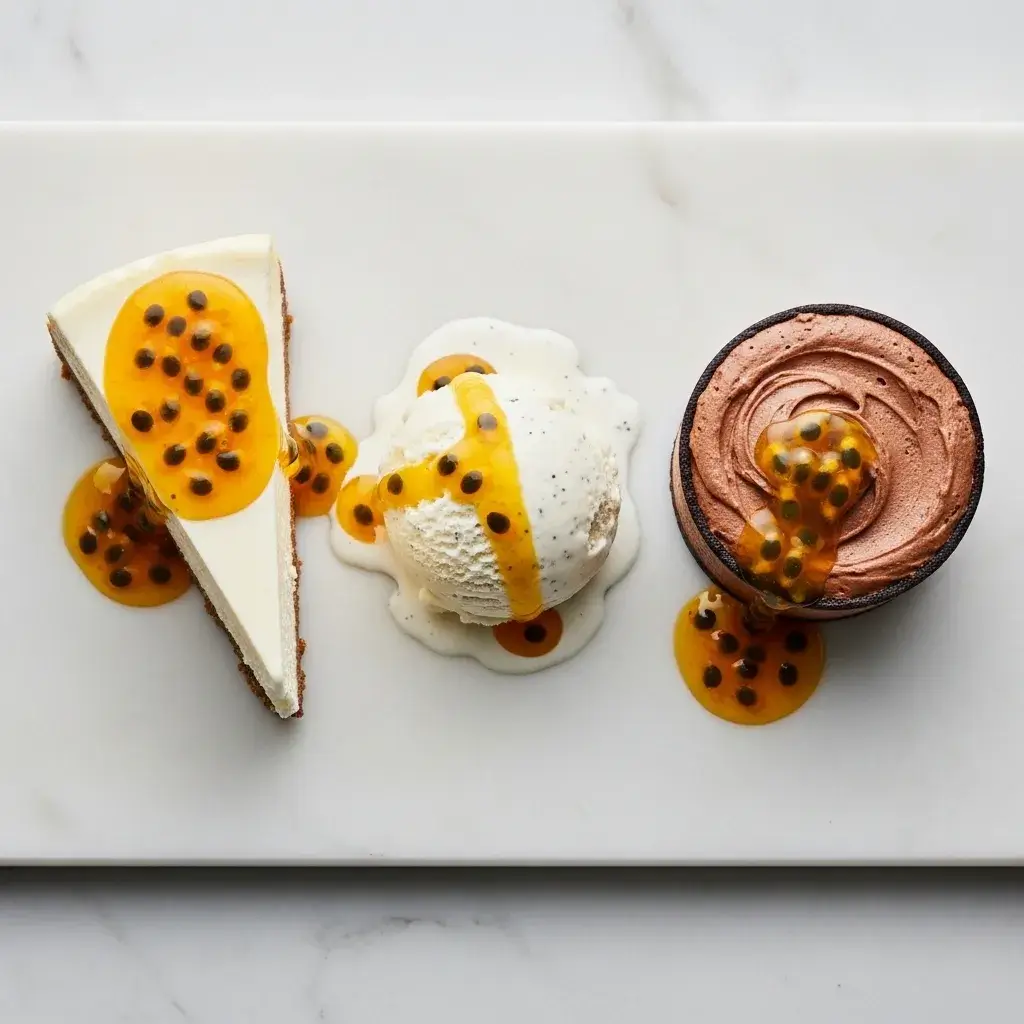 sobremesas-diversas-com-calda-de-maracuja