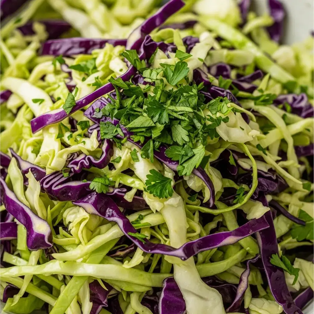 Salada de repolho simples e fáci