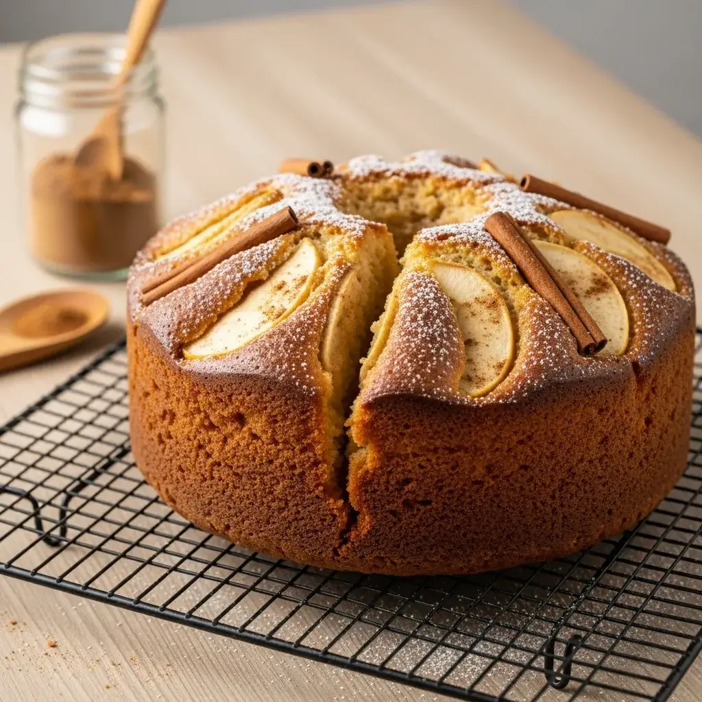 bolo-maca-canela-inteiro-dourado-forma-furo