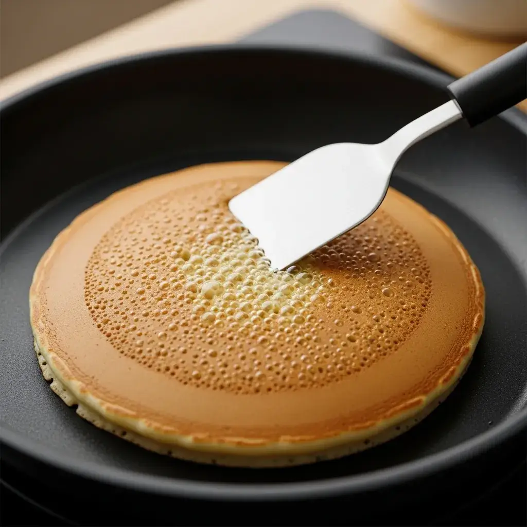 cozinhando-panqueca-massa-simples-frigideira