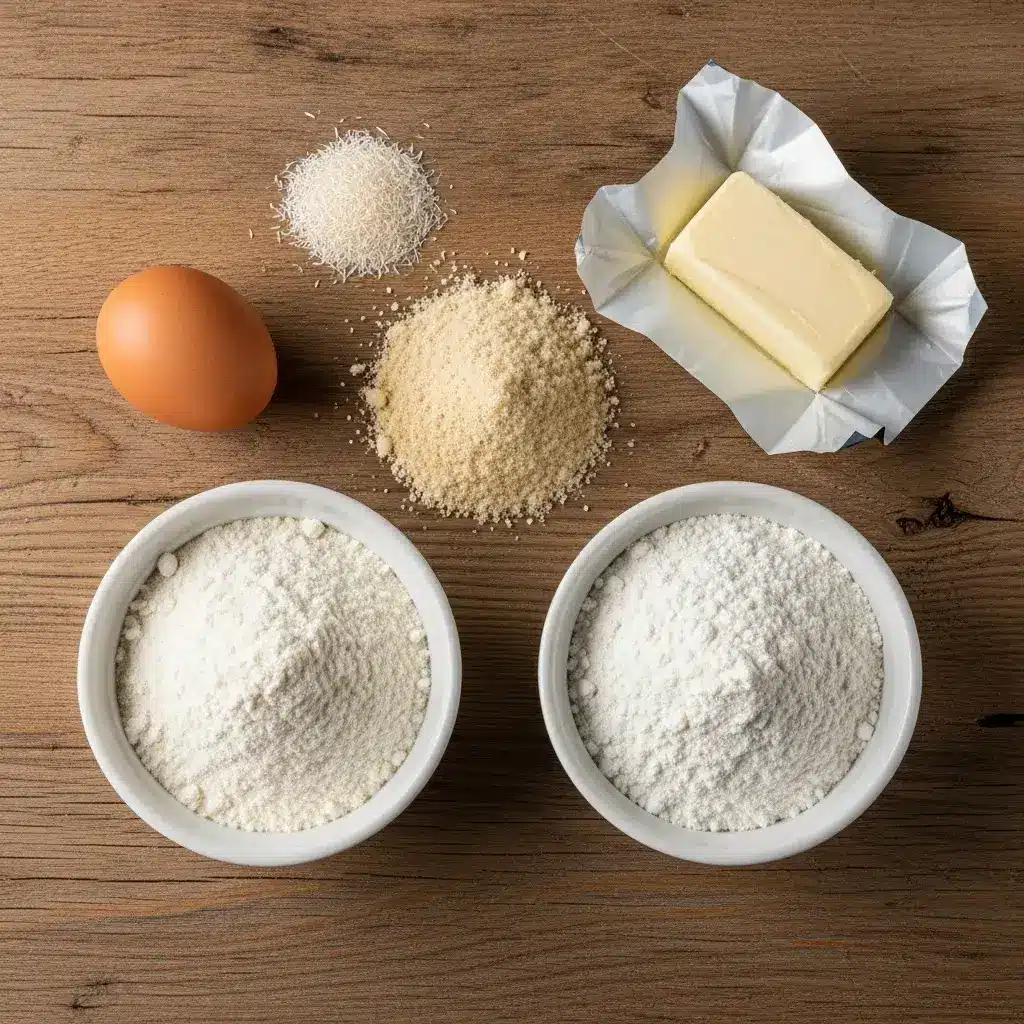 mistura de farinhas sem glúten para massa de torta salgada