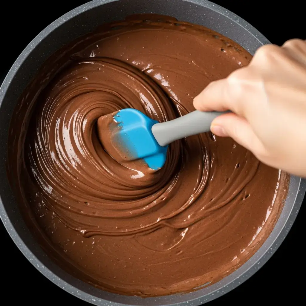 ponto perfeito do creme para palha italiana na panela