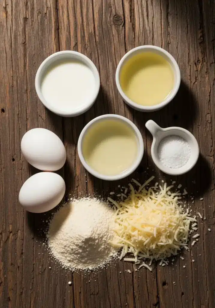 pão de queijo de liquidificador