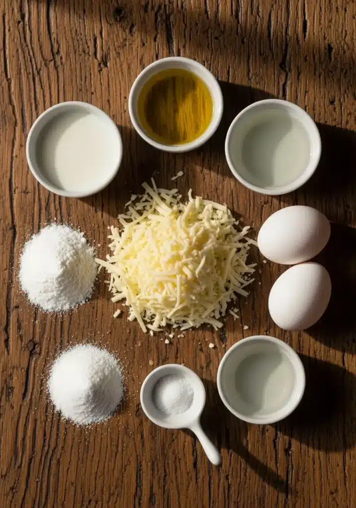 pão de queijo na airfryer