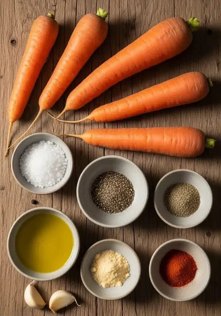 cenoura assada na air fryer simples