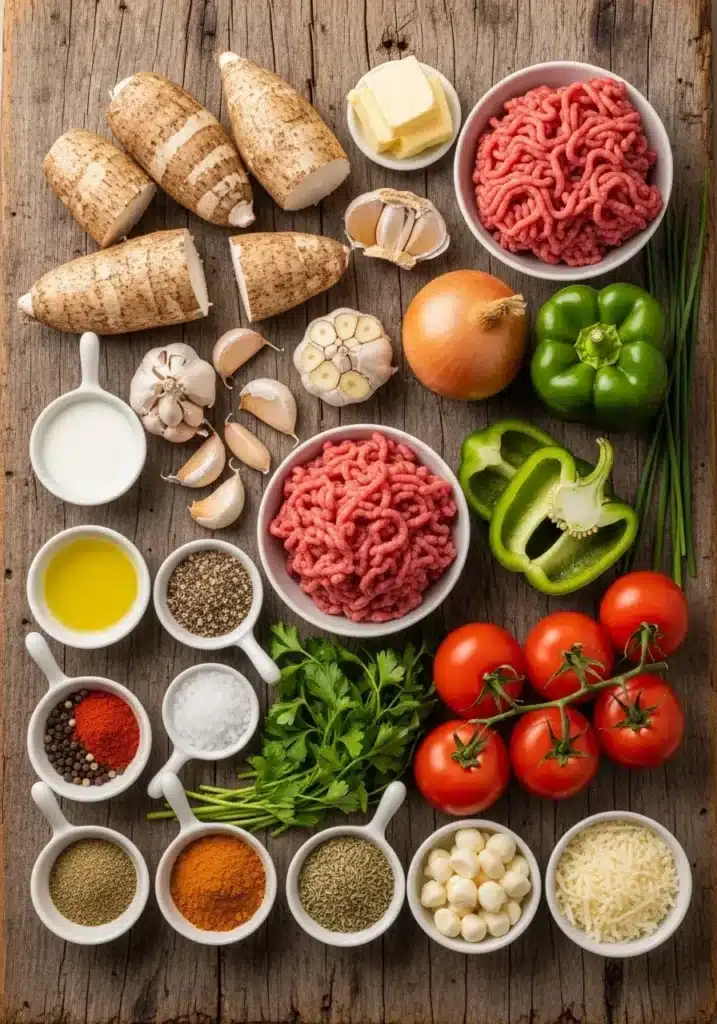 escondidinho de mandioca com carne moída