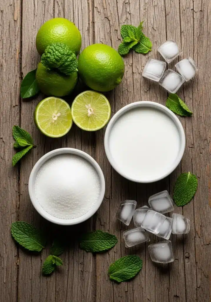 limonada de coco colombiana