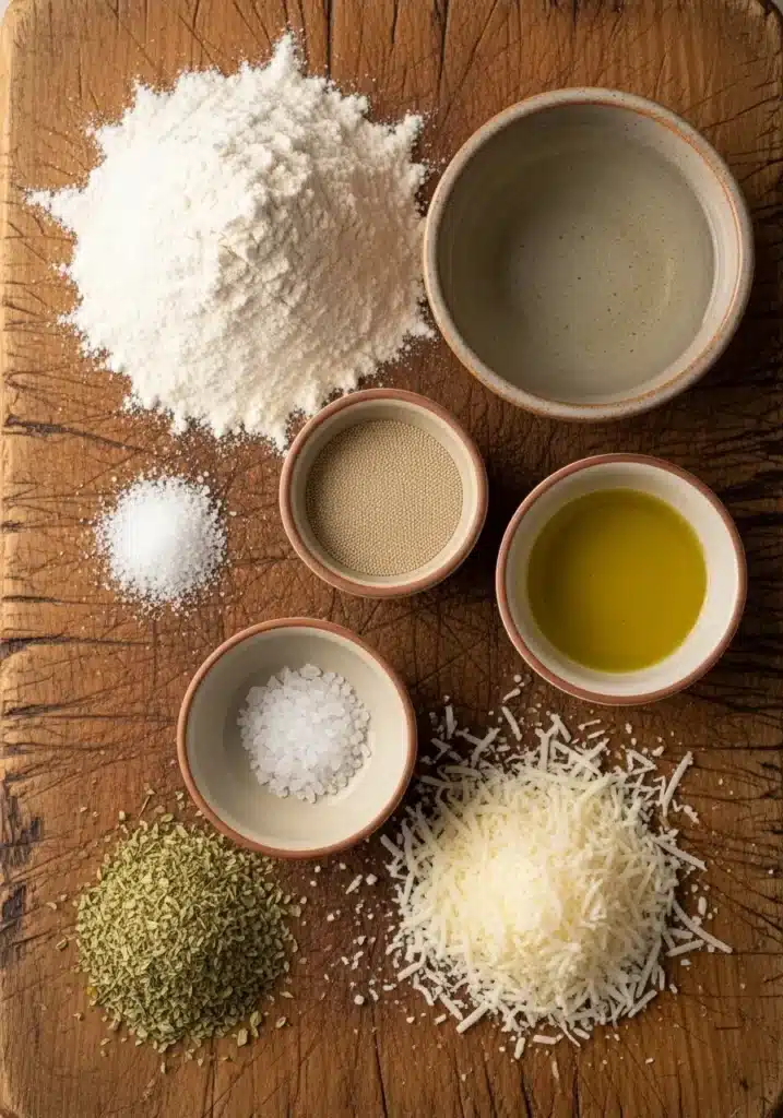 Grissine de orégano e queijo