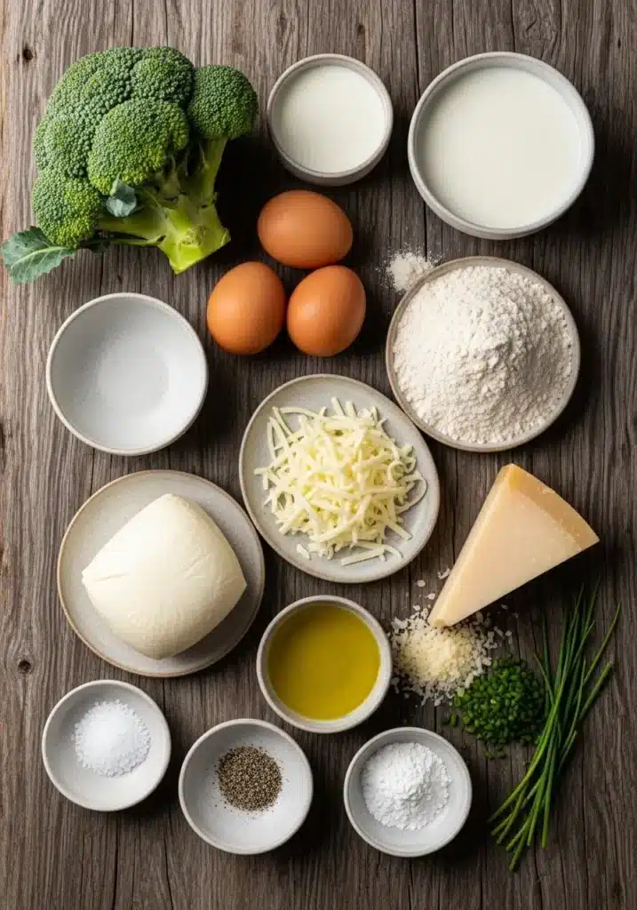 muffins de brócolis e queijo saudável