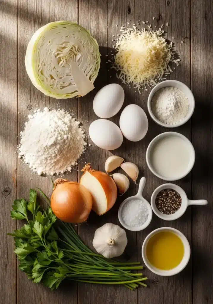 Torta de Repolho de Frigideira