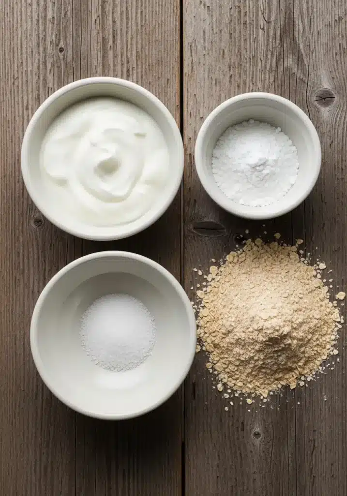 Pão Fit de 3 Ingredientes