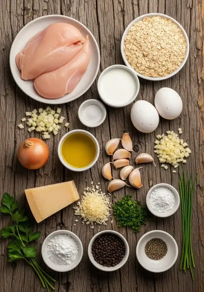 Receita de Muffin de frango com aveia