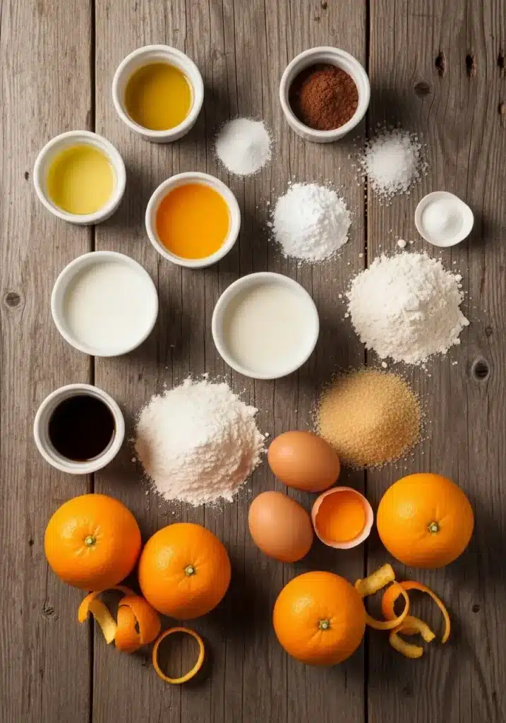 Bolo de chocolate com laranja sem glúten e sem lactose