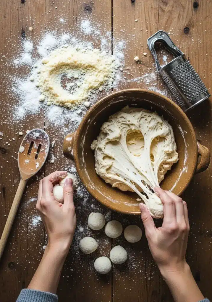 pão de queijo na airfryer