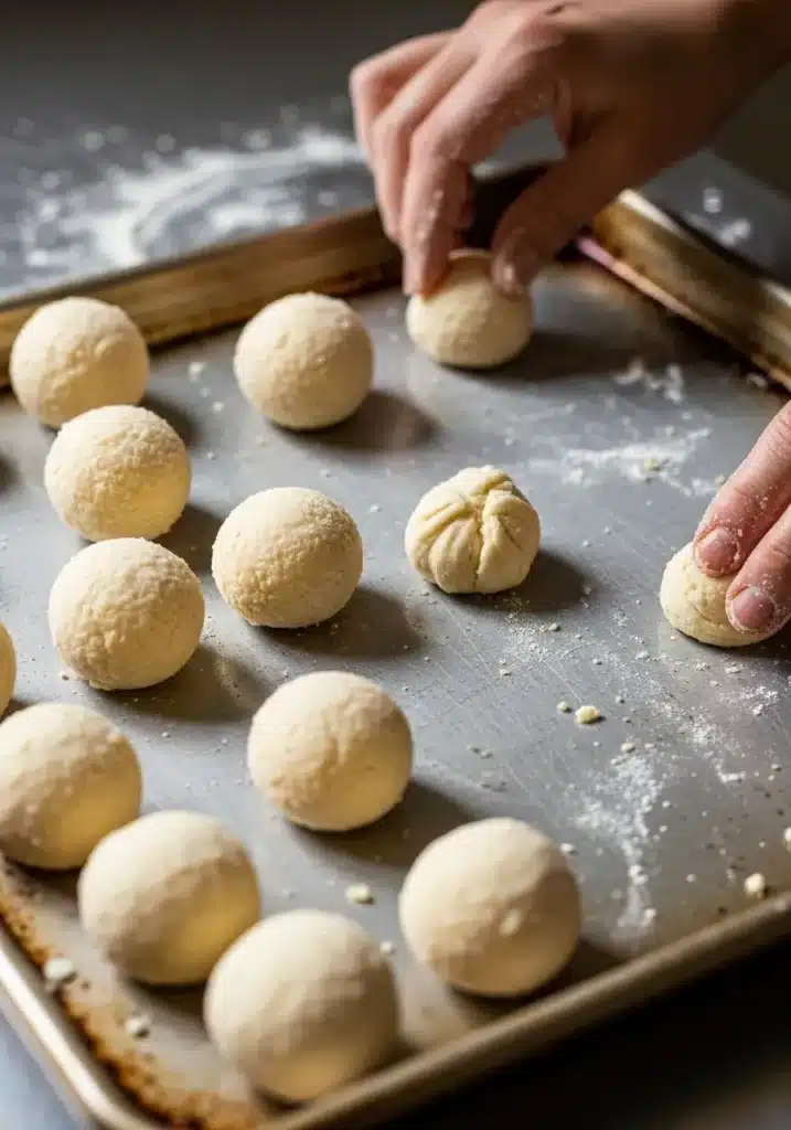 pão de queijo com polvilho doce