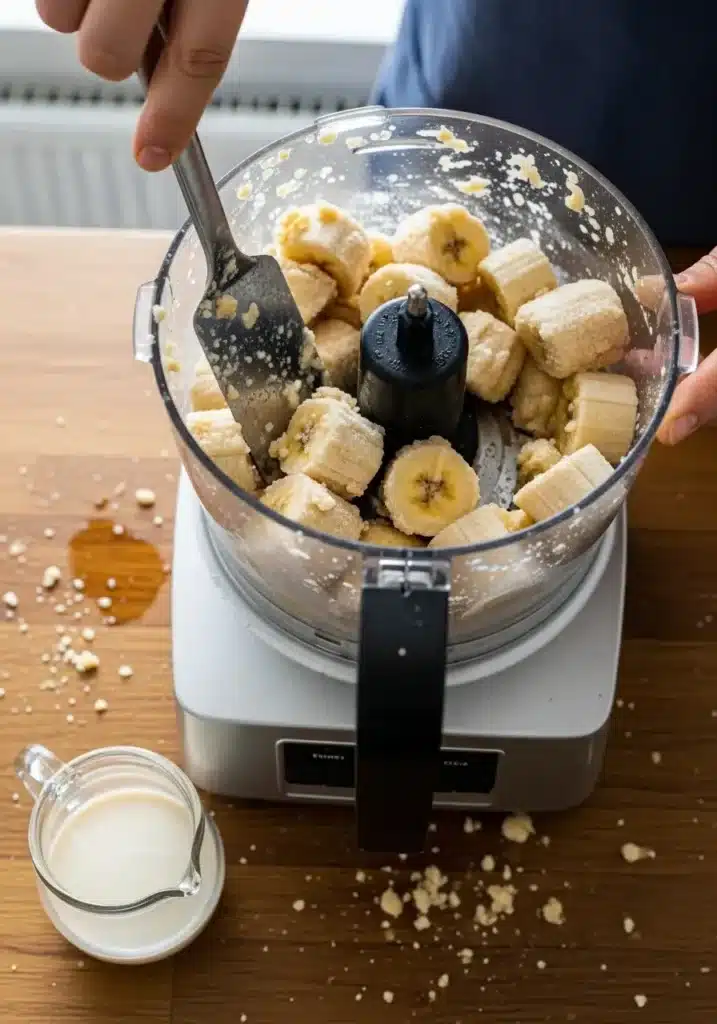 Sorvete de Banana Cremoso