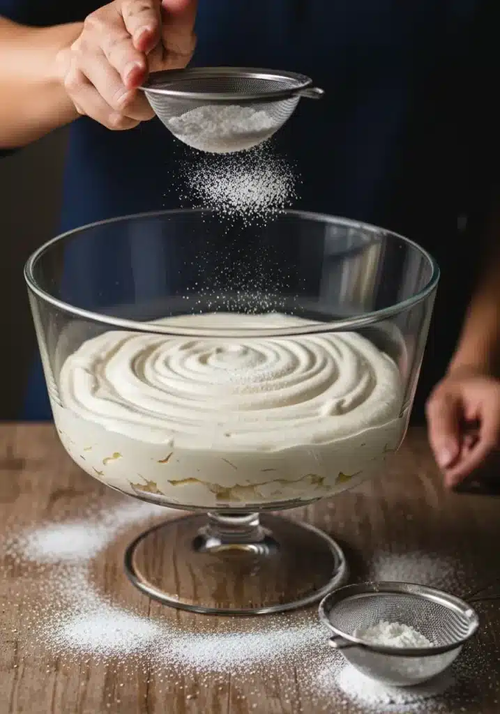 Mousse de leite ninho