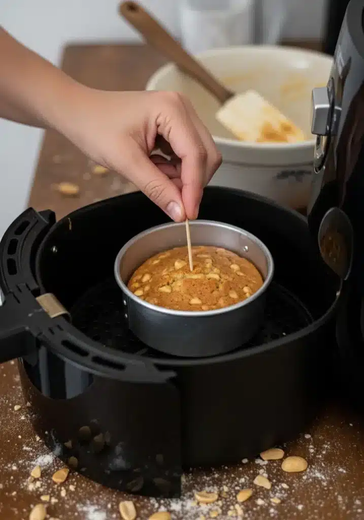 Bolo Pé de Moleque na Air Fryer