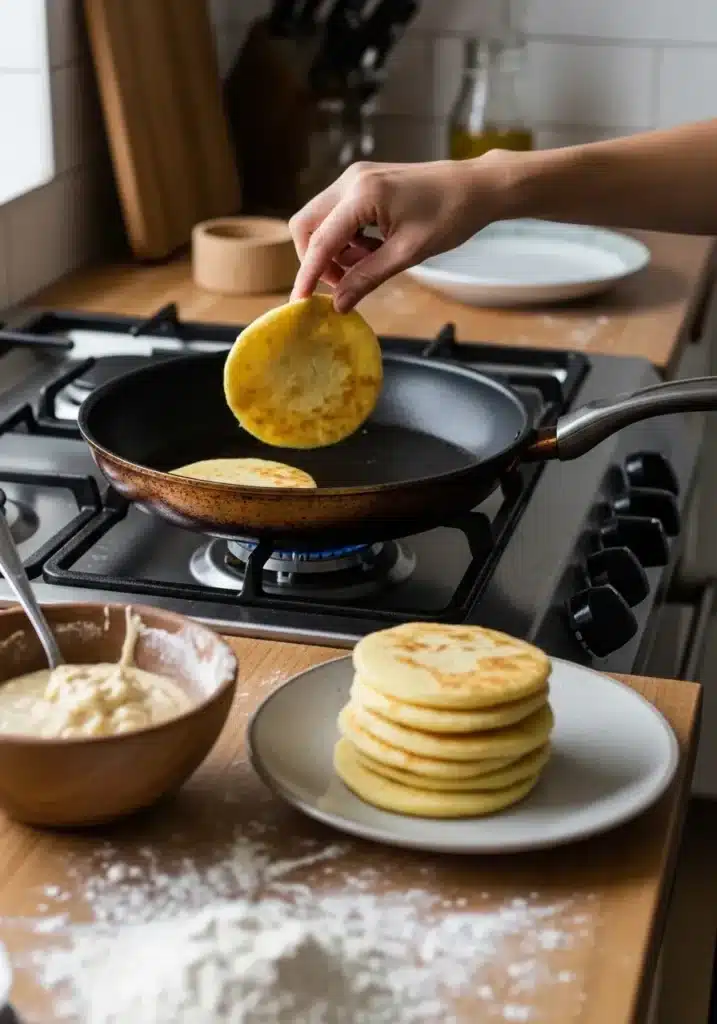 panqueca com farinha de aveia