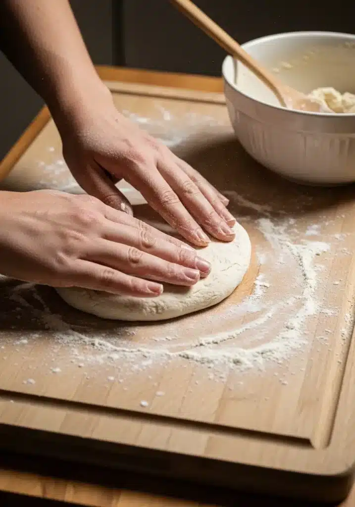 Massa de Pizza com Farinha de Arroz