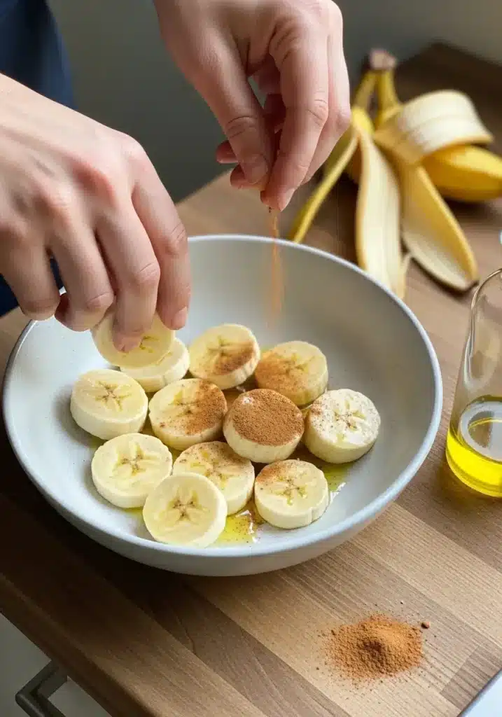 Banana da Terra na Air Fryer