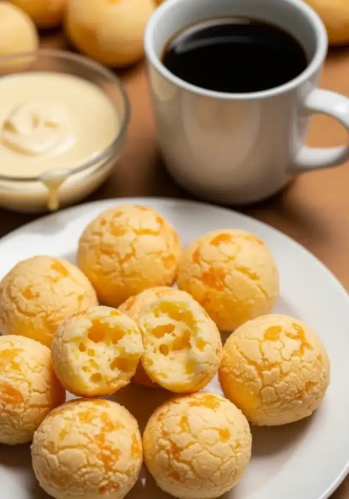 pão de queijo de liquidificador