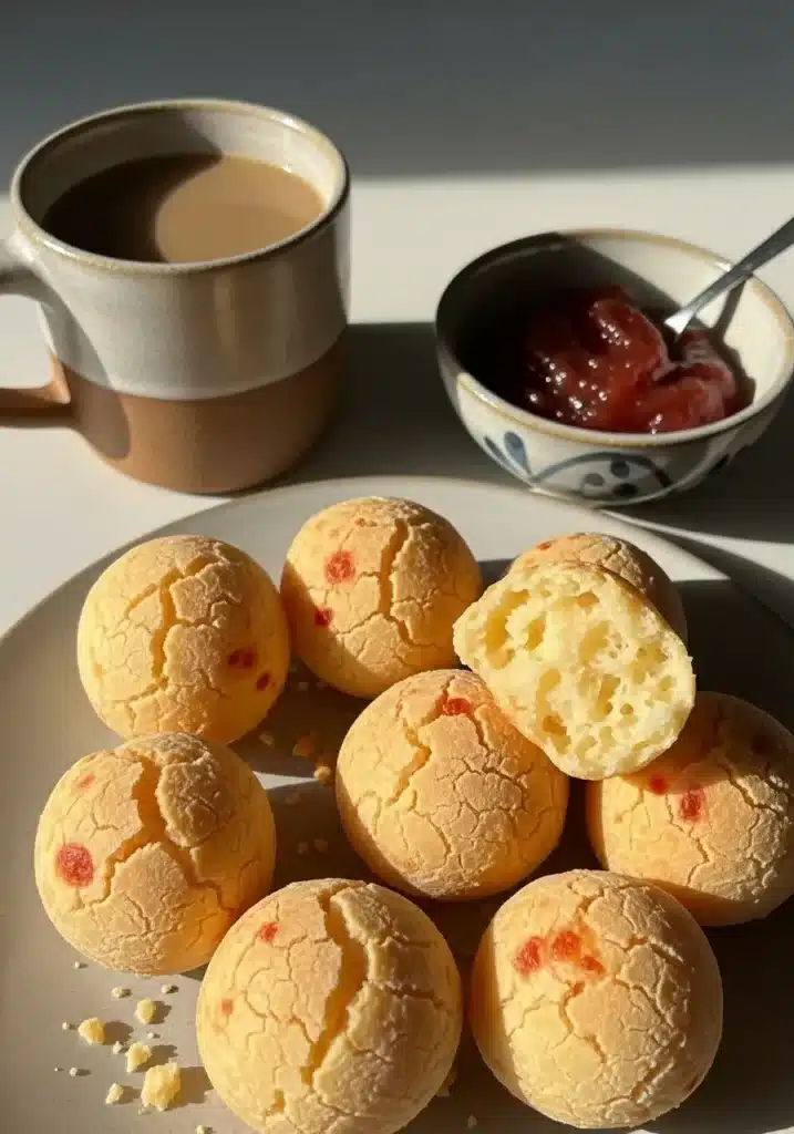 pão de queijo na airfryer