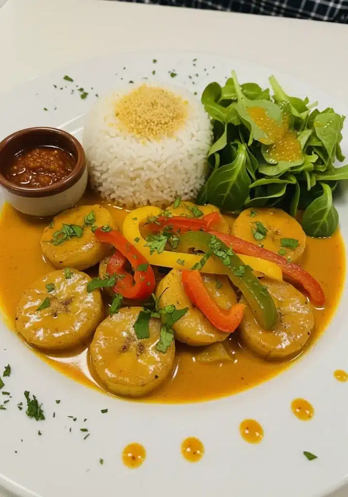 moqueca de banana da terra vegana