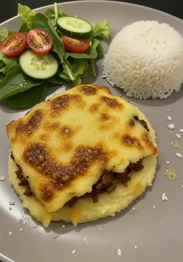escondidinho de mandioca com carne moída