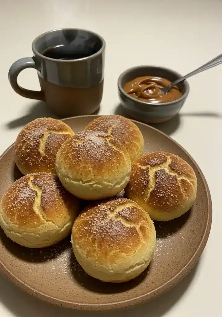 Bolinho de chuva assado dos romeiros