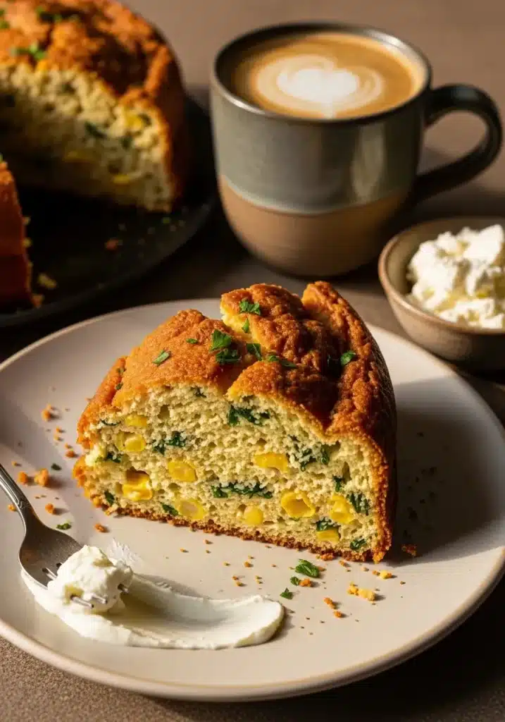 Bolo Salgado de Milho Verde