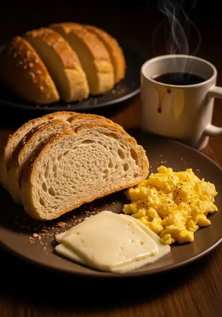 Pão Fit de 3 Ingredientes