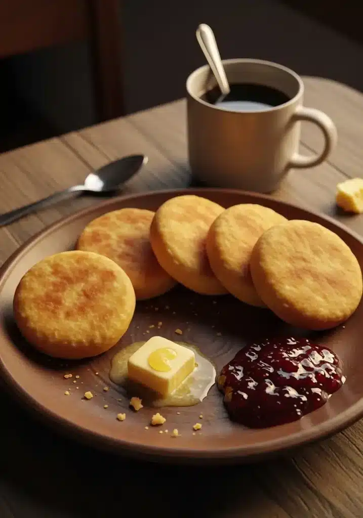 Pão de Batata feito na frigideira