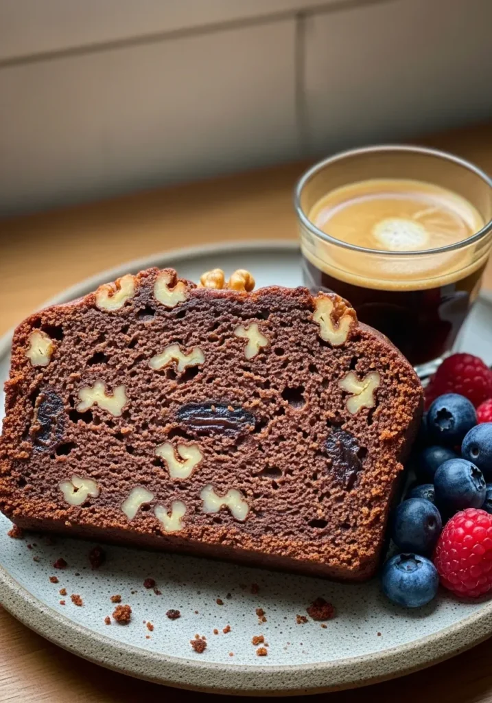 BOLO DE NOZES E TÂMARAS SEM AÇÚCAR