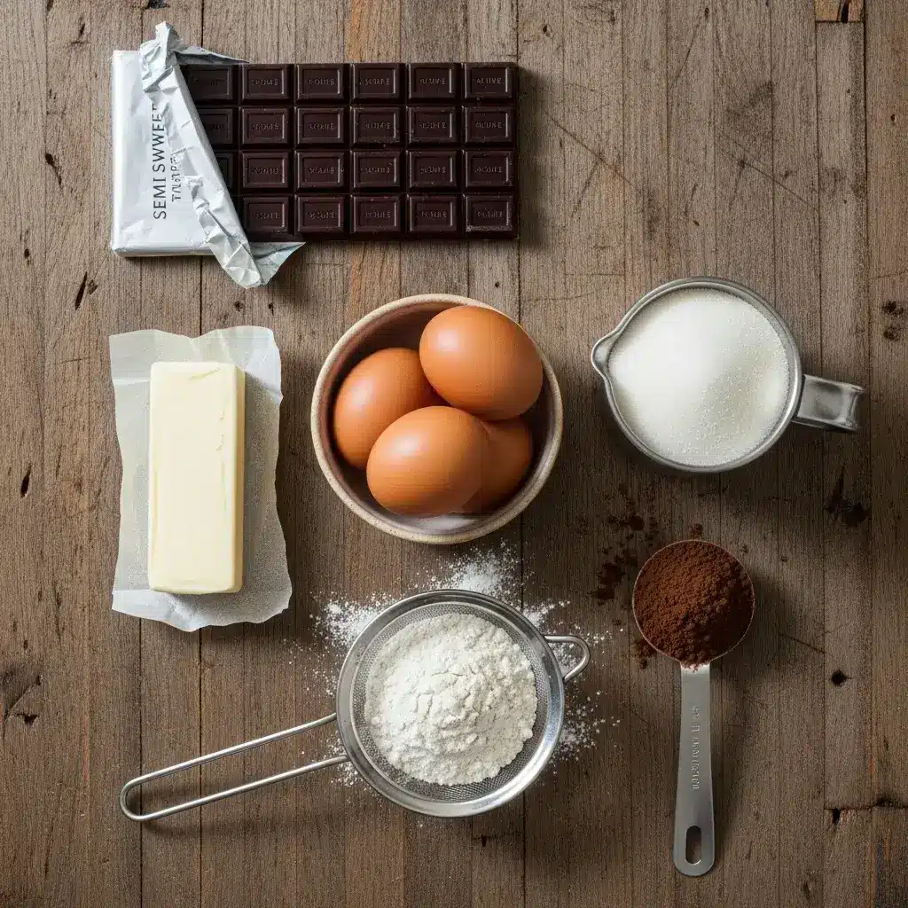 ingredientes-para-brownie-simples-rapido