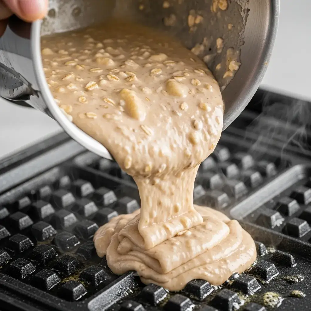 massa-waffle-banana-aveia-waffleira