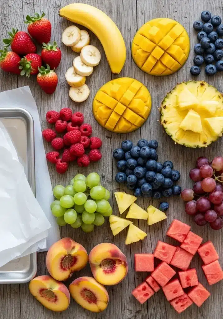 Frutas que podem ser congeladas