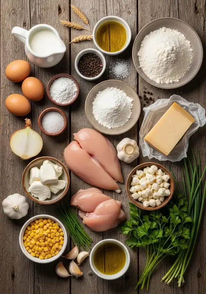 Torta de liquidificador salgada