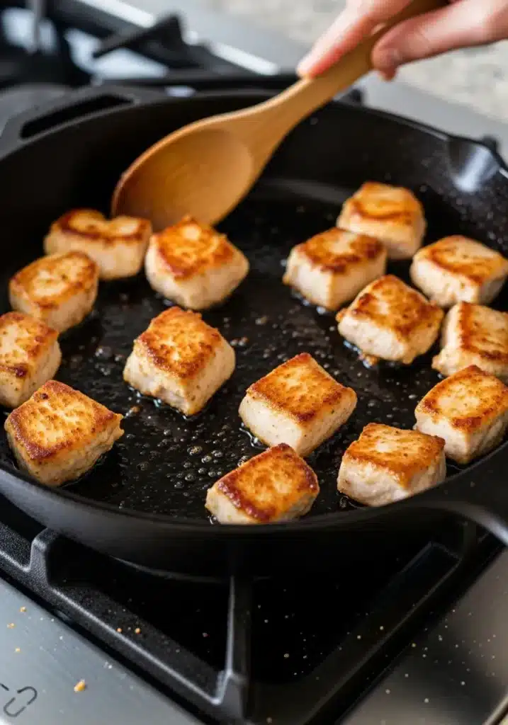 Frango em Cubos Rápido