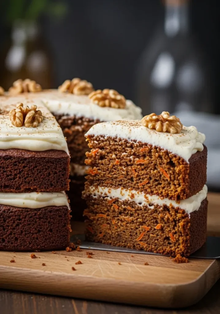 Bolo de cenoura sem farinha