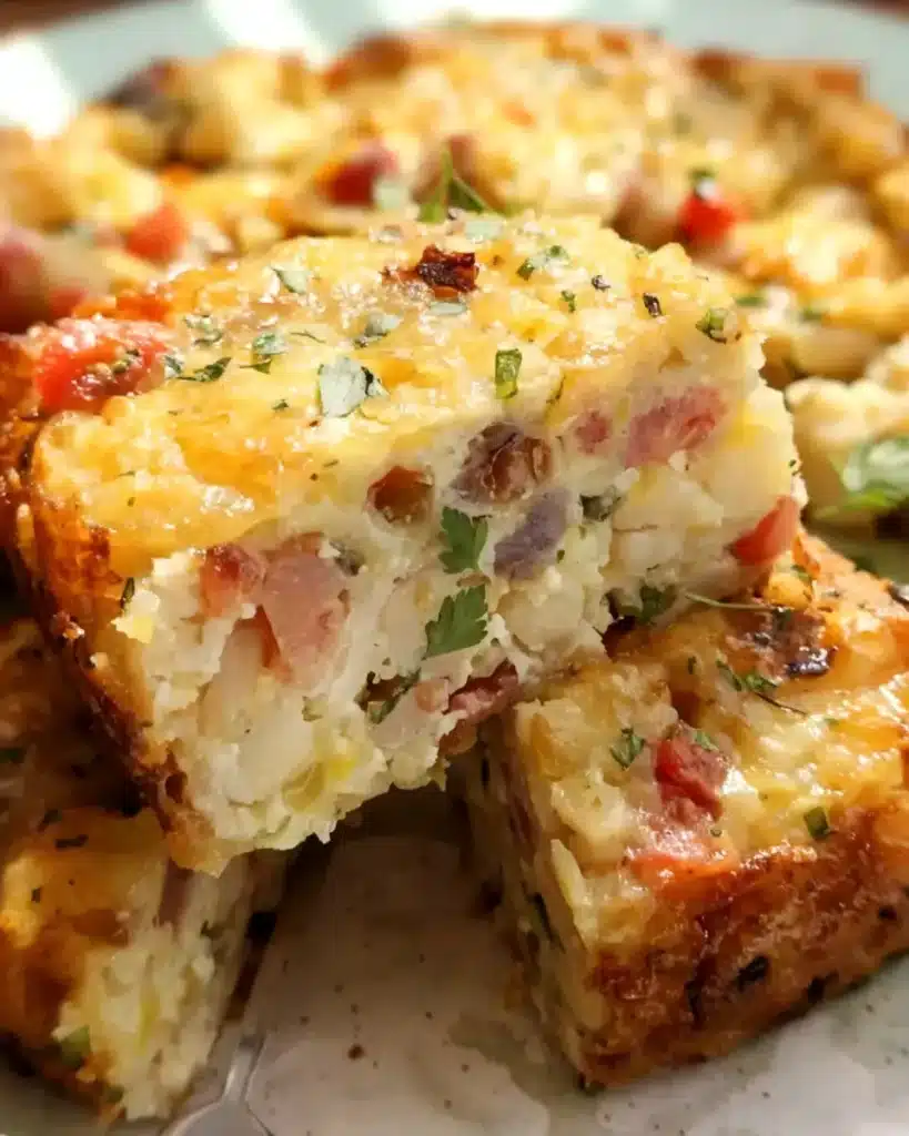 Torta de liquidificador salgada