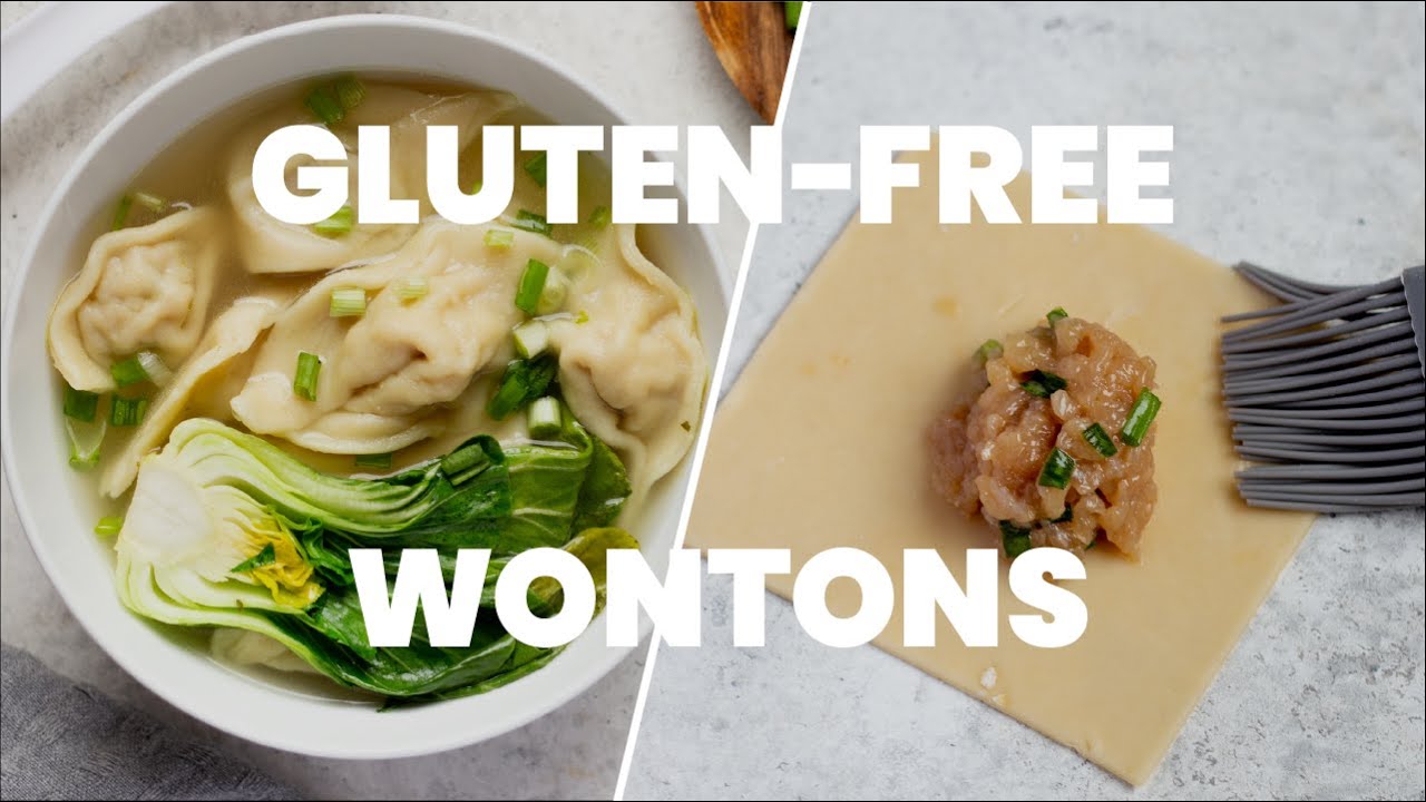 EASY GLUTEN-FREE WONTON WRAPPERS (+ WONTON SOUP RECIPE)