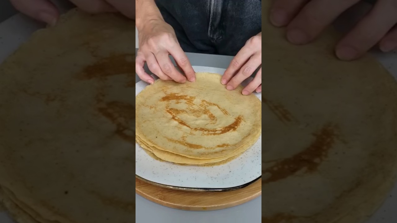 Panqueca de Aveia 😋 fácil e perfeitaaaaa ❤️ #receitafit #aveia #saudavel