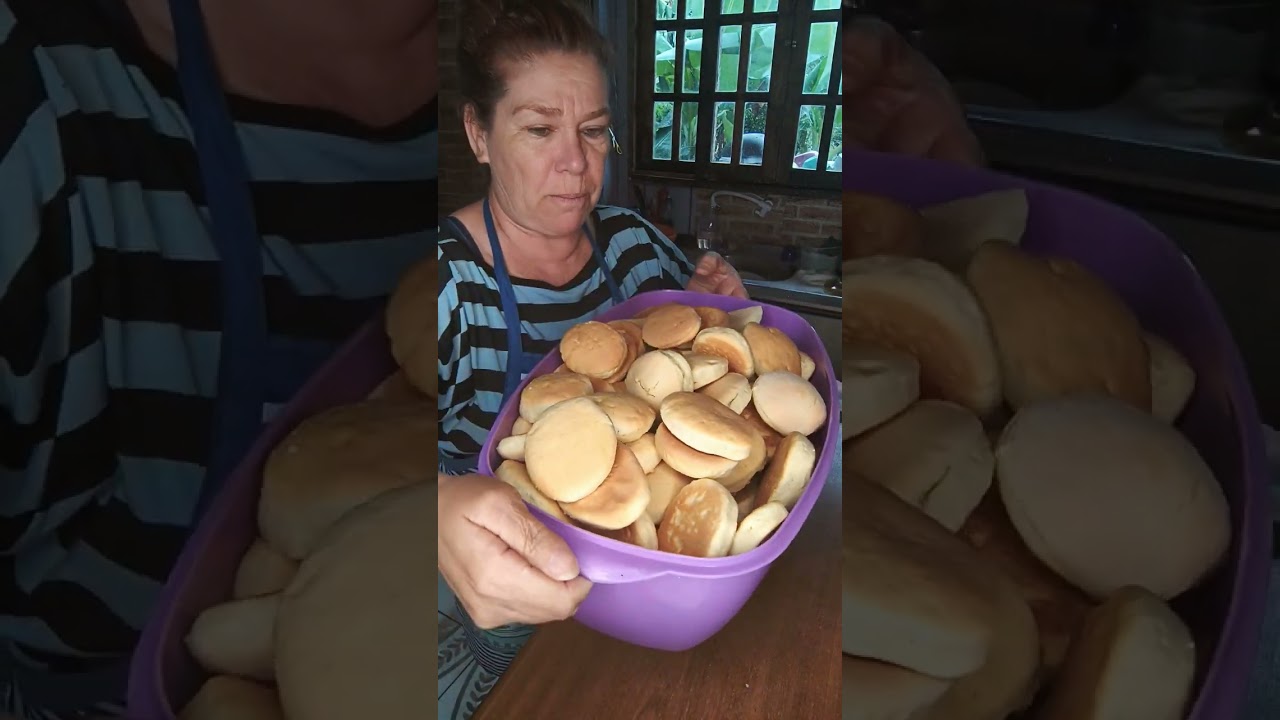 A bolacha caseira aqui de casa ficaram assim