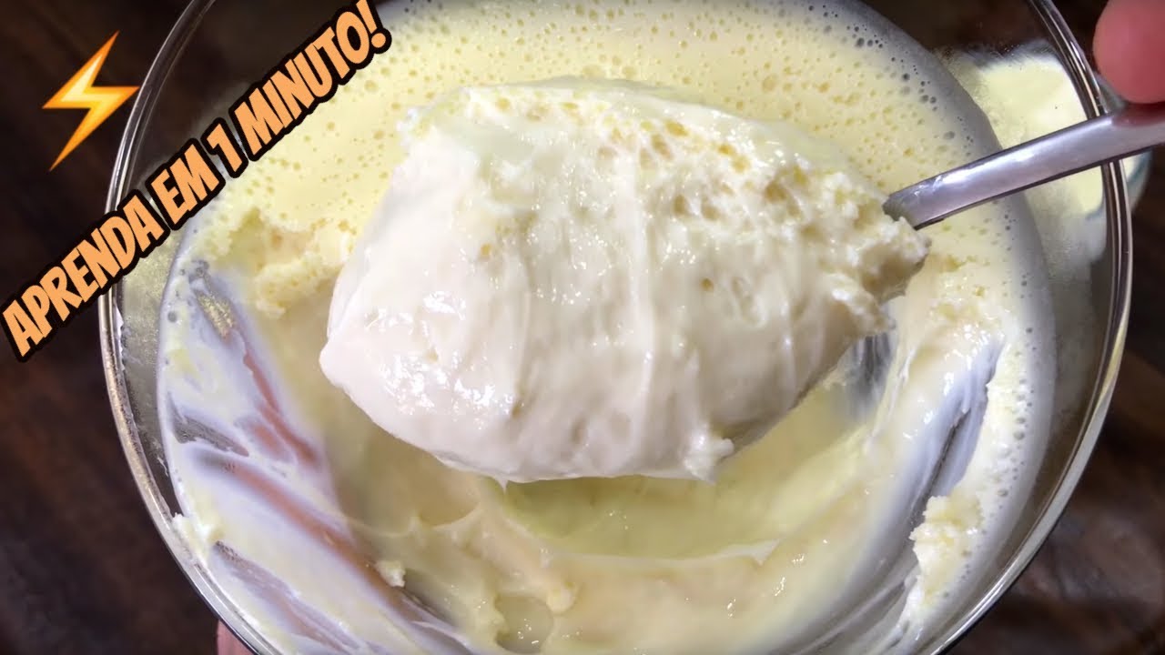 ⚡APRENDA EM 1 MINUTO COMO FAZER MOUSSE DE LEITE NINHO