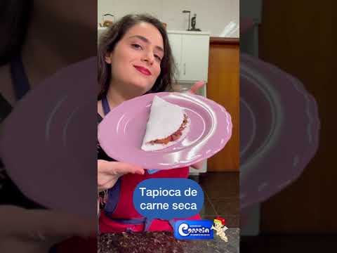 Tapioca de carne seca #shorts