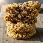 COOKIES DE BANANA E AVEIA